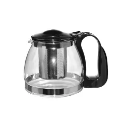 Szklany dzbanek dzbanuszek z zaparzaczem do kawy herbaty  700 ml