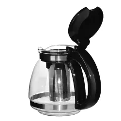 Szklany dzbanek dzbanuszek z zaparzaczem do kawy herbaty  1500 ml