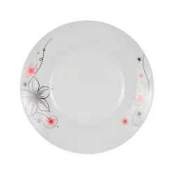 Porcelanowy talerz głęboki na zupę  23 cm (tkwiaty)