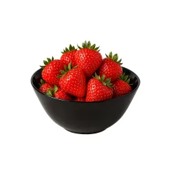 Salaterka salaterki miseczki  15 cm czarne szkło gładkie kpl. 6 szt.