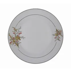 Talerz deserowy 19 cm oryginalny złoty kłos