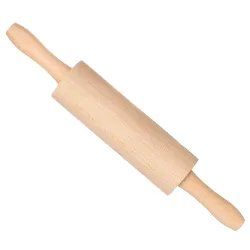 Drewniany wałek do ciasta pizzy ruchomy 40cm