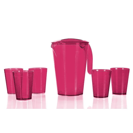 Zestaw dzbanek fresh 1,8 l + 5 kubki plastikowy