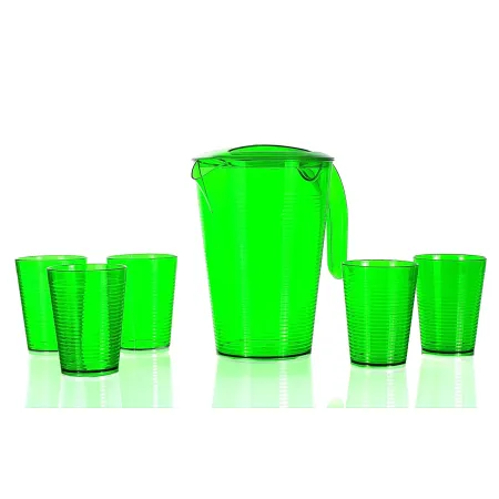 Zestaw dzbanek fresh 1,8 l + 5 kubki plastikowy