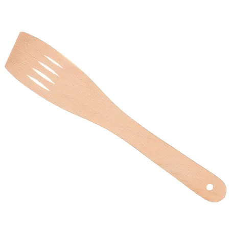 Polska drewniana łopatka ażurowa łyżka 30cm