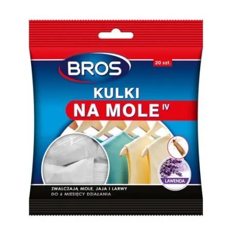 Bros kulki lawendowe na mole 20szt