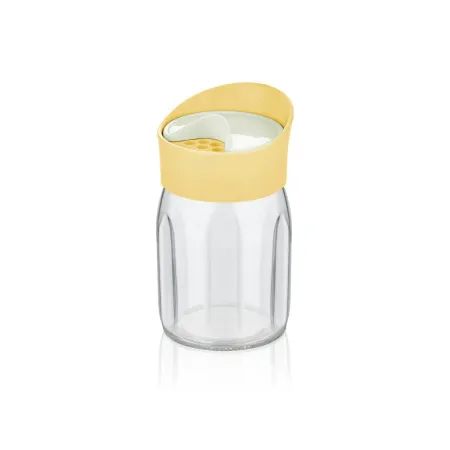 Szklana solniczka pieprzniczka przyprawnik 80ml  luna m269