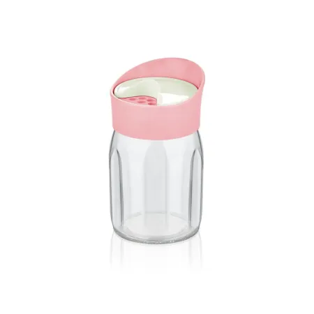 Szklana solniczka pieprzniczka przyprawnik 80ml  luna m269