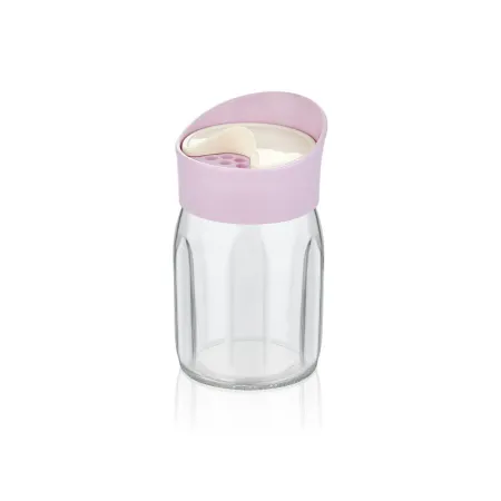 Szklana solniczka pieprzniczka przyprawnik 80ml  luna m269