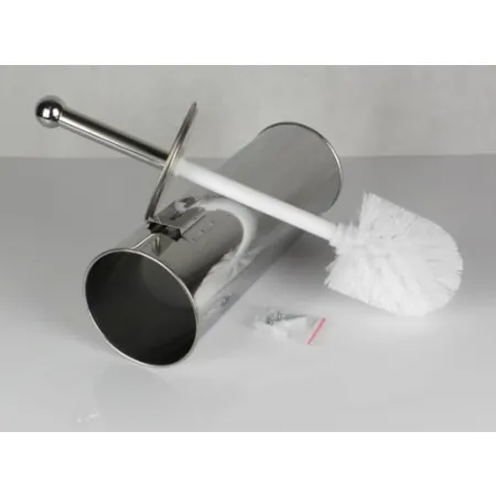 Wisząca szczotka toaletowa do wc tuba  stal połysk (m01)
