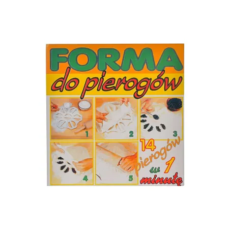 Wykrawacz forma do pielmieni 14 pierogów uszek pierożnica polska