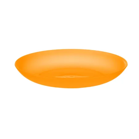 Talerze dla dzieci serwis plastikowy  5el. salaterka kubek pomarańczowy