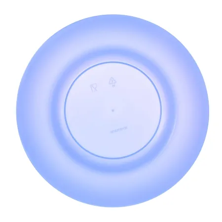 Talerz plastikowy głęboki do zupy 22,5 cm niebieski