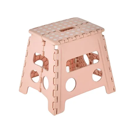 Taboret składany krzesełko wielofunkcyjny 29x22x32 cm beżowy