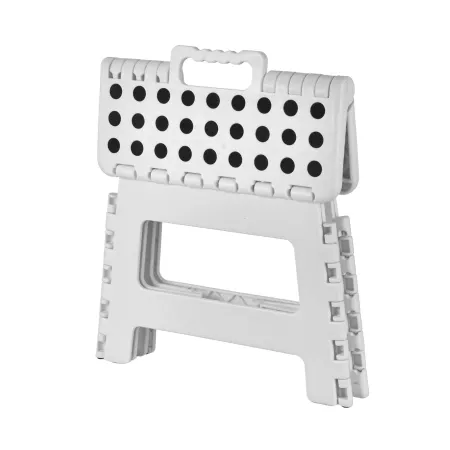 Taboret składany krzesełko wielofunkcyjny 29x22x22 cm biały
