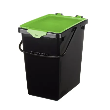 kosze do segregacji, wiadra do segregacji z naklejkami, 4 x 10L,