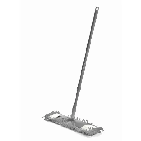 Mop z mikrofibry szenilowy eko płaski szary
