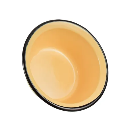 Miska miseczka emaliowana salaterka 0,8l beżowa