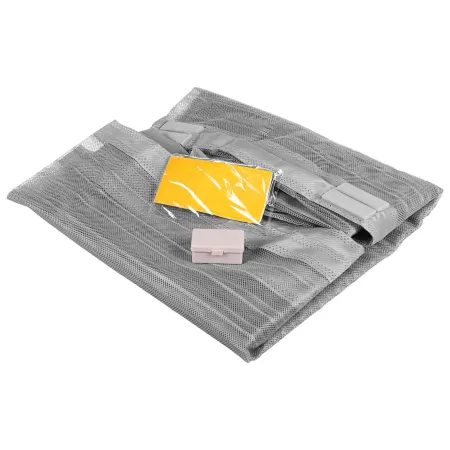 Moskitiera na drzwi 100x220 cm z magnesami szara cw