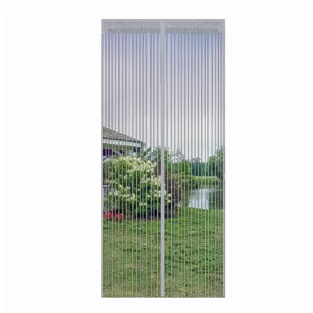 Moskitiera na drzwi 100x220 cm z magnesami szara cw