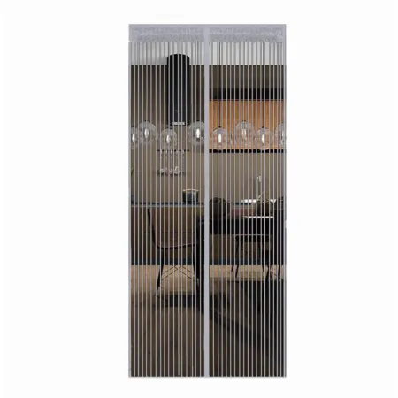 Moskitiera na drzwi 100x220 cm z magnesami szara cw