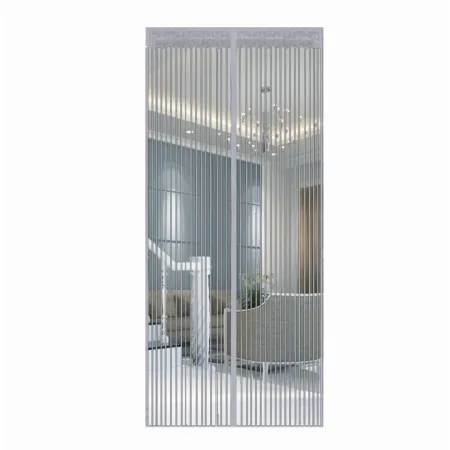 Moskitiera na drzwi 100x220 cm z magnesami szara cw