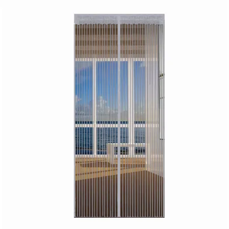 Moskitiera na drzwi 100x220 cm z magnesami szara cw