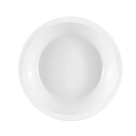 Gastro salaterka  biała plastikowa 18cm gruba z pokrywką