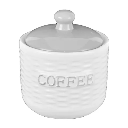 Ceramiczne pojemniki hermetyczne 600ml 3szt biało-szare