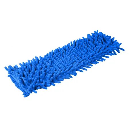 Mop zapas płaski z mikrofibry szenilowy hitt niebieski