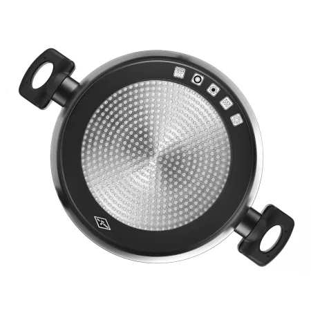 Garnek z pokrywką rotto 26cm indukcja gaz powłoka non-stick ilag