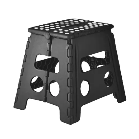 Taboret składany krzesełko wielofunkcyjny 29x22x32 cm czarny