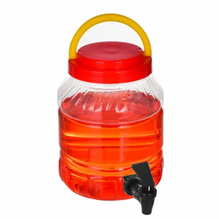 Nietłukący słój słoik z kranikiem 3l dzbanek cz