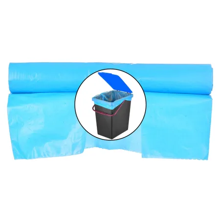 Worki na śmieci odpady 35l niebieskie 25szt ldpe