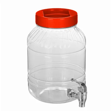Nietłukący słój słoik z kranikiem 5l napoje lemoniada dzbanek   (sr)