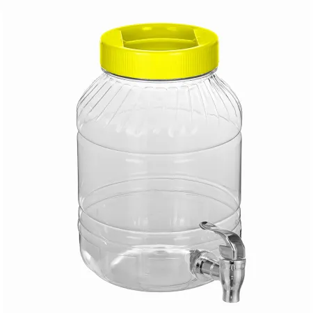 Nietłukący słój słoik z kranikiem 5l napoje lemoniada dzbanek   (sr)