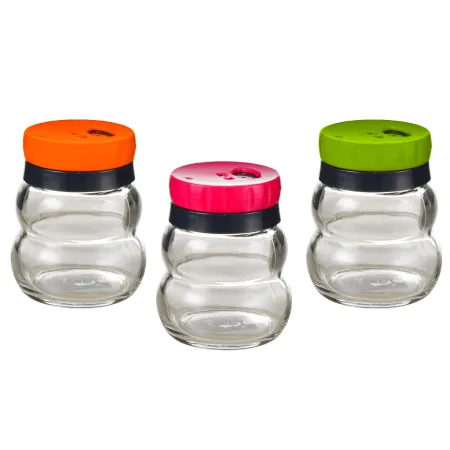 Szklana solniczka pieprzniczka przyprawnik 150ml (hr7)