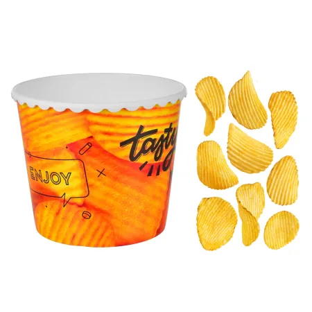 Pojemnik kubek kubełek miska na popcorn duży 2,3l