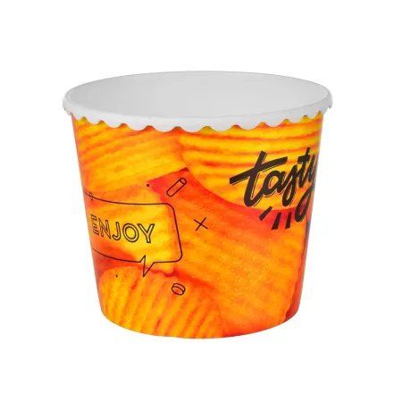 Pojemnik kubek kubełek miska na popcorn duży 2,3l