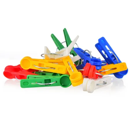 Polskie plastikowe klamerki do bielizny spinacze 20 szt okr