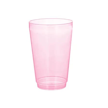 Kubek kubki plastkowe kpl. 5 szt 500ml transparent mix kolor sg