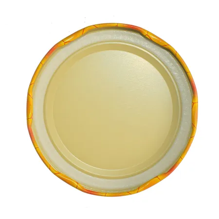Zakrętki wieczka do słoików 82mm 6 zaczepów 10szt. 82/6 miód 701