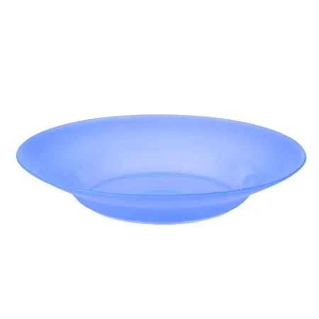 Talerz plastikowy głęboki do zupy 22,5 cm mix - kpl. 6 szt sg