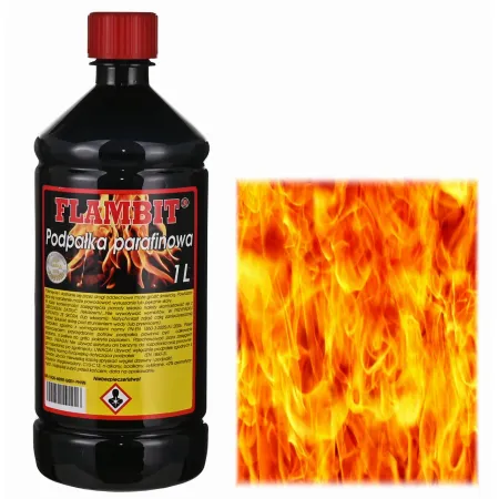 Podpałka rozpałka do kominka grilla płynna parafinowa 1000ml dch