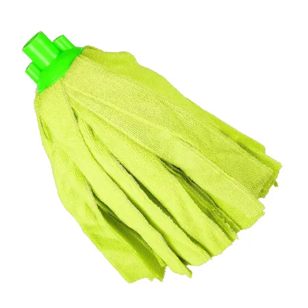 Mop zapas do mopa mikrofibra wkręcany paski spc zielony