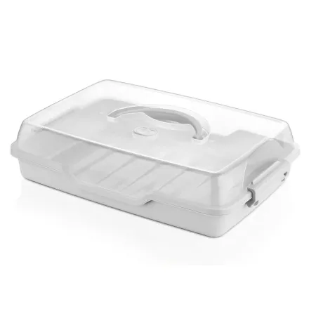 pojemnik na ciasto, transporter na ciasto, pudełko na ciasto z pokrywą, pojemnik na wypieki, pojemnik 43x29,5, pojemnik do transportu ciasta