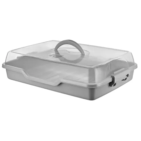 pojemnik na ciasto, transporter na ciasto, pudełko na ciasto z pokrywą, pojemnik na wypieki, pojemnik 43x29,5, pojemnik do transportu ciasta