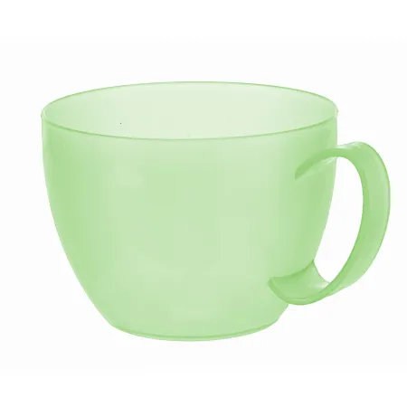 Kubek filiżanka z uchem do kawy herbaty dla dzieci plastkowa 250ml mix kolor sg