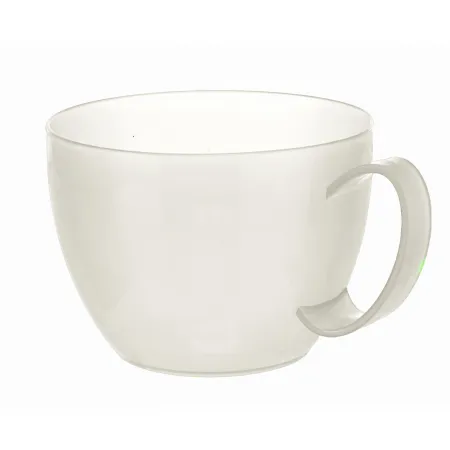 Kubek filiżanka z uchem do kawy herbaty dla dzieci plastkowa 250ml mix kolor sg