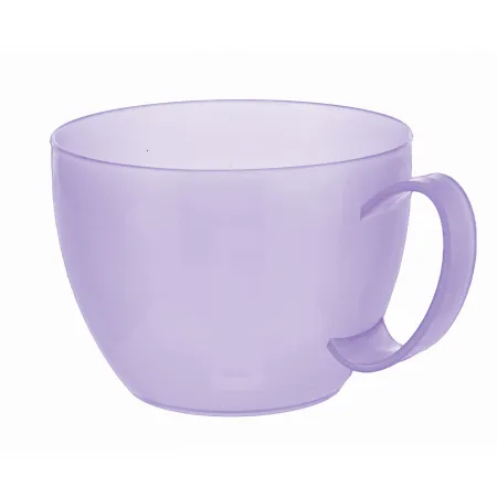 Kubek filiżanka z uchem do kawy herbaty dla dzieci plastkowa 250ml mix kolor sg